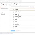 Archivos adjuntos en Google Calendar