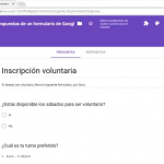 Cómo limitar el número de respuestas en un Formulario de Google